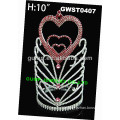 holiday day heart tiara -GWST0407